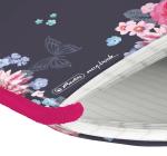 Jegyzetfüzet, my.book flex A4, 2x40 file, sima lapú Ladylike Flowers