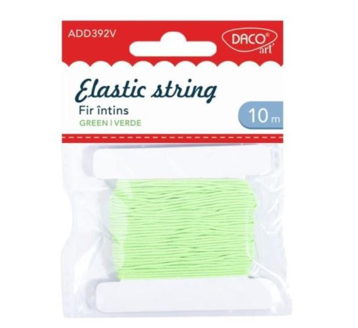 Kézműves kiegészítők-Zöld gumi