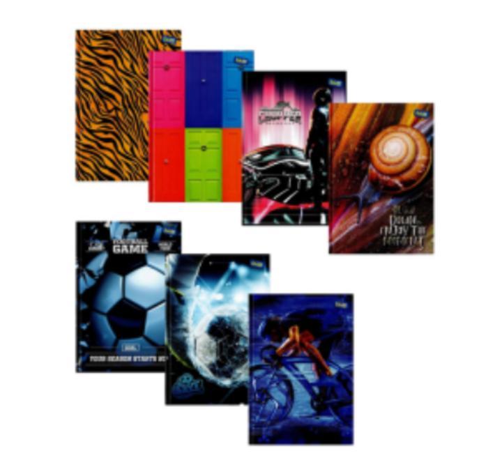 Jegyzetfüzet A5 96 oldal, különböző modellek Educa