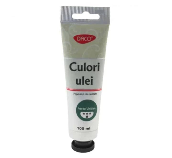 Olajfesték 100ml  Zöld Viridian Daco