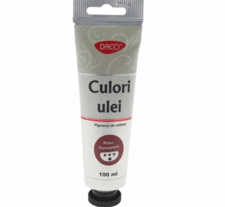 Olajfestékek, 100ml Piros Permanent