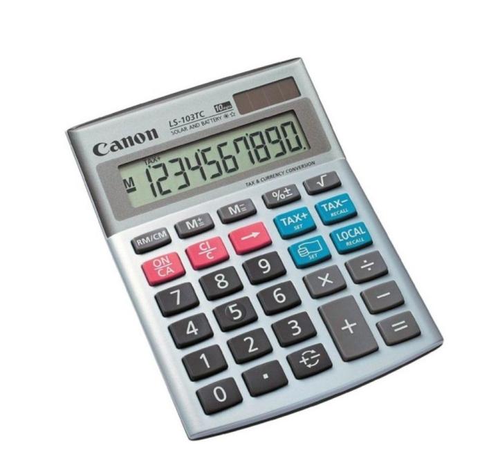 Számológép 10 dig LS103TC Canone