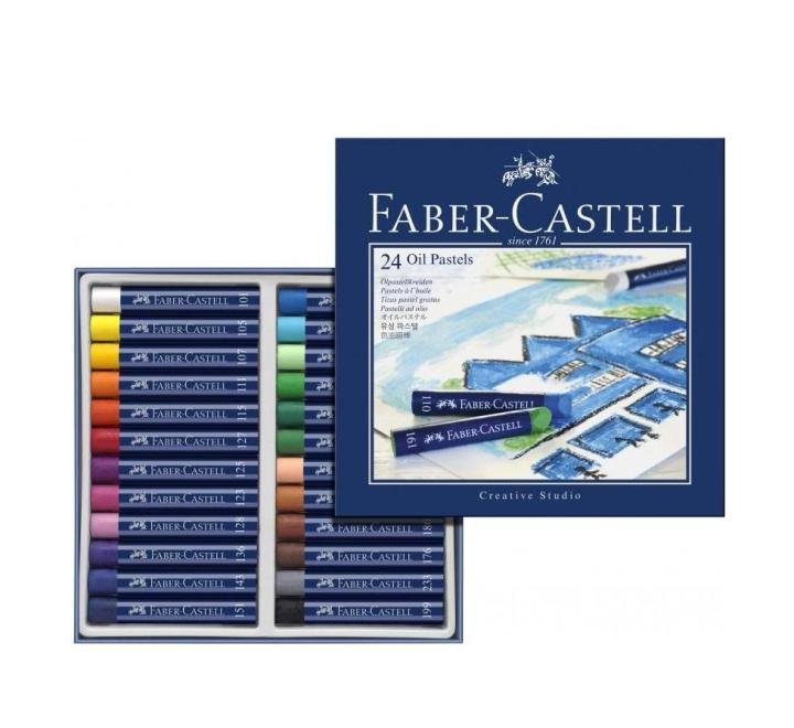Faber Castell olajpasztell kréta 24 színben
