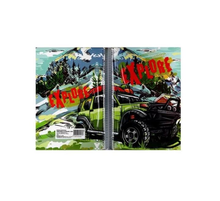 Füzet A4 , spirálos, Optimum