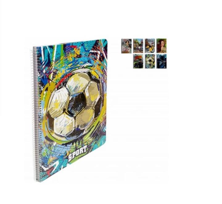 Füzet A4 , spirálos, Optimum