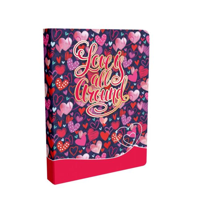 Jegyzetfüzet A5 Lux 96 lap,vonalas