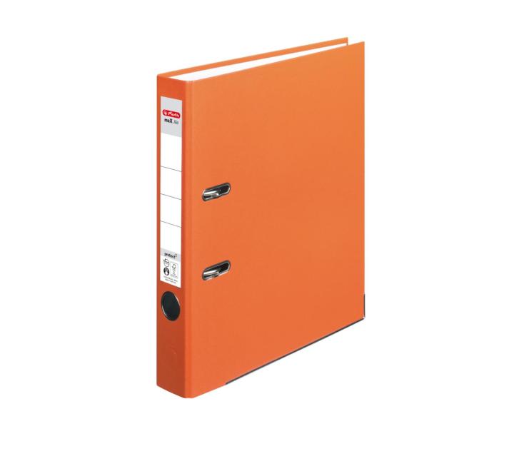 Biblioraft 5cm Herlitz narancssárga