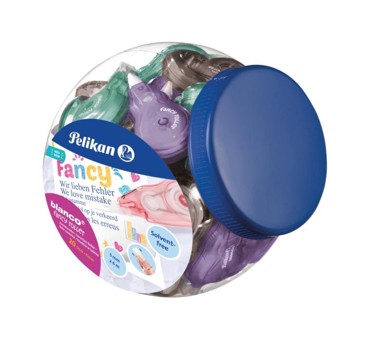 Korrekciós szalag blanco henger Fancy 5mmx6m, 5 vegyes színben