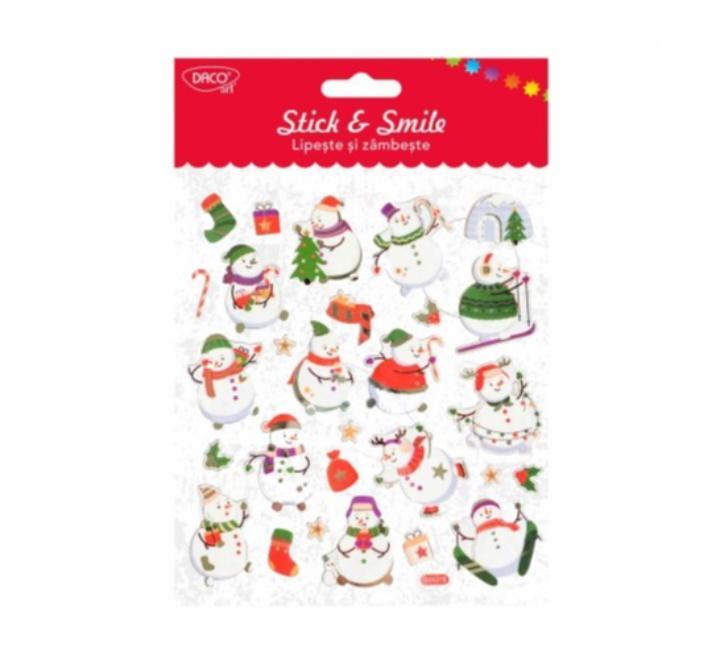 Matricák-AB642 Hóemberek