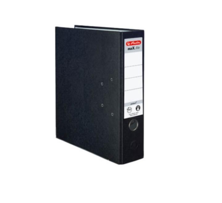 Biblioraft 8cm Herlitz fekete