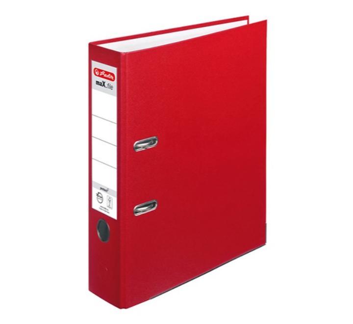 Biblioraft 8cm Herlitz piros