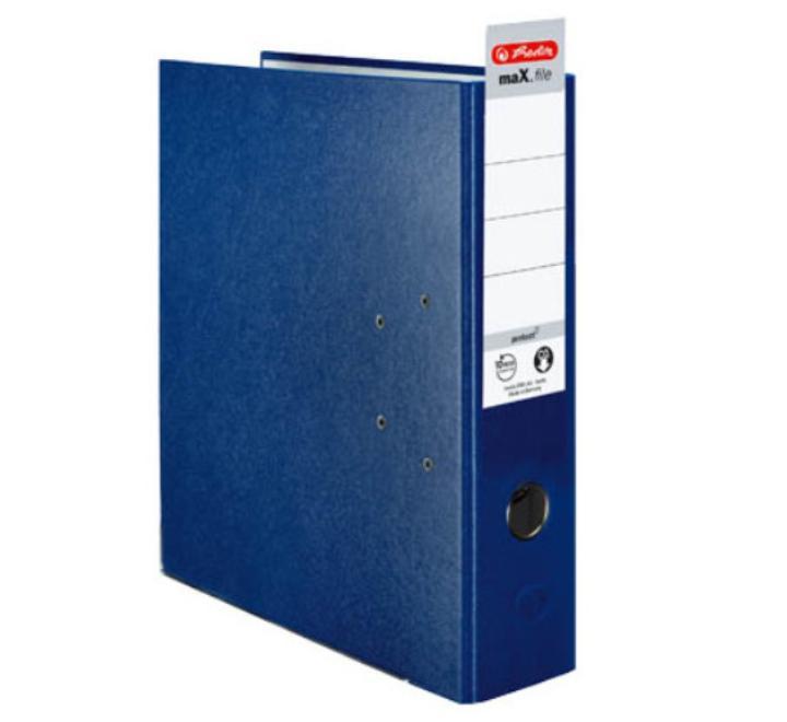 Biblioraft 8cm Herlitz kék