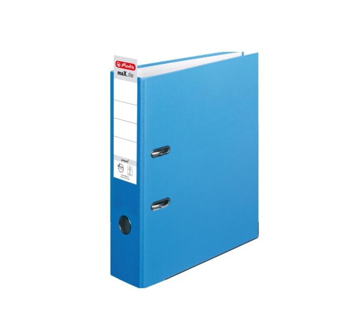 Biblioraft 8cm Herlitz világoskék