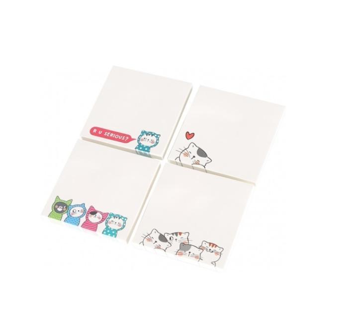 Öntapadós jegyzetfüzet, 76 x 76mm-es, 80 lap/készlet M&G