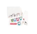 Öntapadós jegyzetfüzet, 76 x 76mm-es, 80 lap/készlet M&G