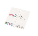 Öntapadós jegyzetfüzet, 76 x 76mm-es, 80 lap/készlet M&G