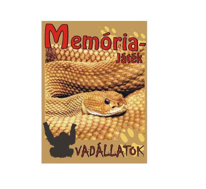 Memória kártyajáték -Vadállatok