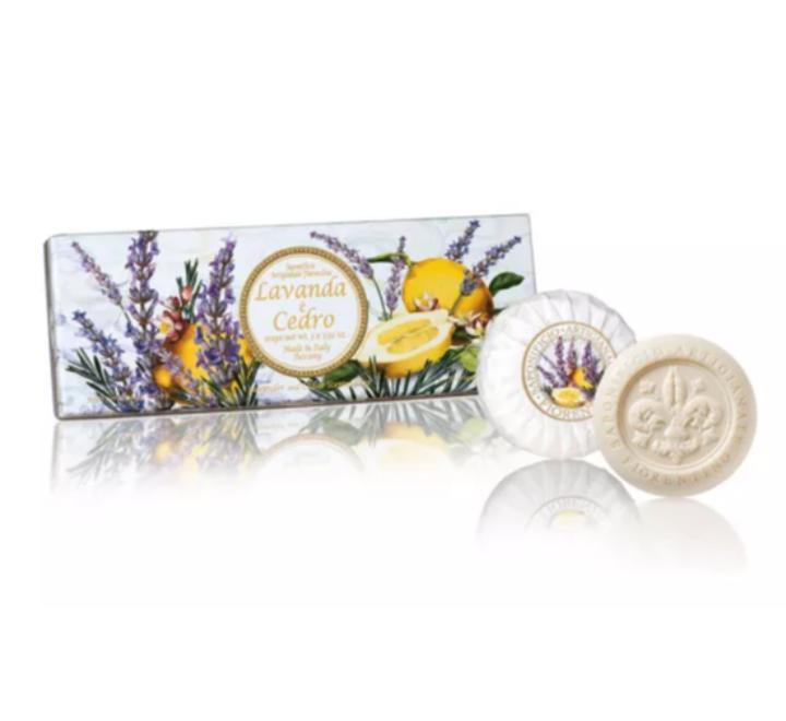 Fiorentino szappan 100g - levendula és cédrus illatú