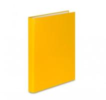 Gyűrűskönyv PP 4 gyűrűs VauPe sárga