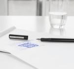 Töltőtoll készlet + 6 patron fekete Faber-Castell