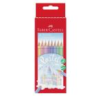 Színes ceruzák 10 szín pasztell Faber-Castell