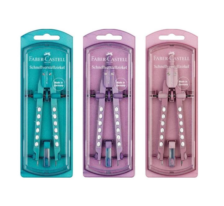 Körző készlet Sparkle Faber-Castell