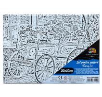 Panza pictura pe sasiu 20x30 flori Pigna