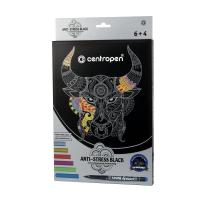 Set coli neagra desen cu markere Centropen