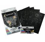 Fekete rajz lap markerekkel Centropen