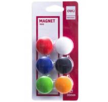 Magneti whiteboard 30mm 6/set Deli