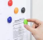 Mágnes 30mm 6/szett Deli