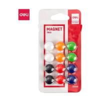 Mágnes 15mm 12/szett Deli
