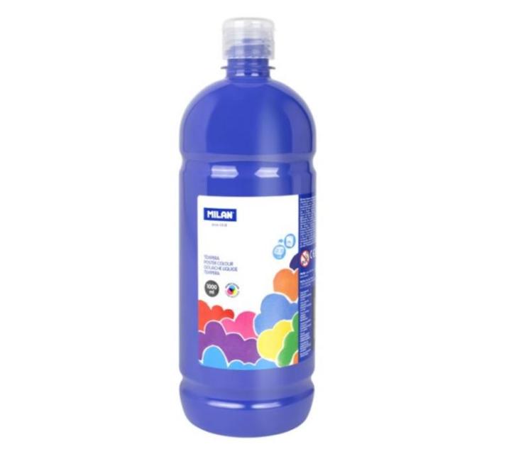 Tempera 1000ml kék Milan