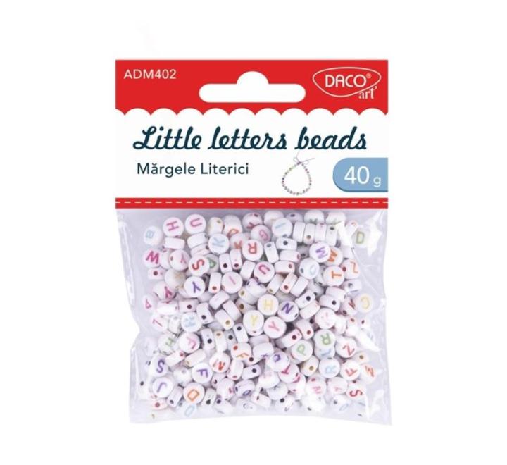 Kézműves kiegészítők-Betűs gyöngyök