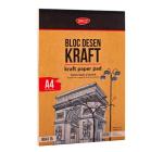 Natúr papír A4 50 lap Daco