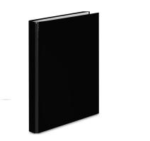 Caiet mecanic 4 inele PP 25mm negru