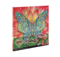 Pictura diamant fluture 30x30cm