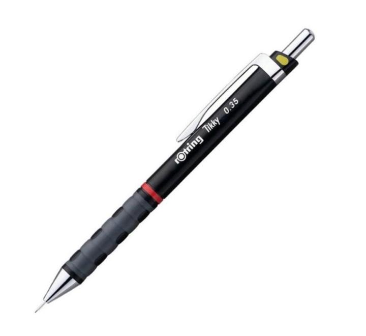 Töltött ceruza 0,35mm Tikky 3 Rorting fekete