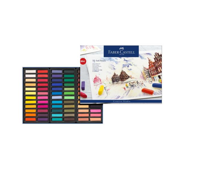 Faber Castell 72 színű puha pasztell ceruzák