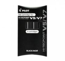 Pilot V5/V7 fekete tollbetét