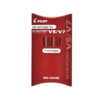 Pilot V5/V7 piros tollbetét