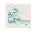 100 lapos pontozott jegyzetfüzet, Herlitz Wave