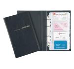 200 db névjegykártya tarto,bordo