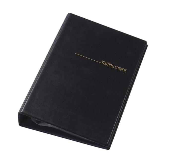 200 db névjegykártya tarto, fekete