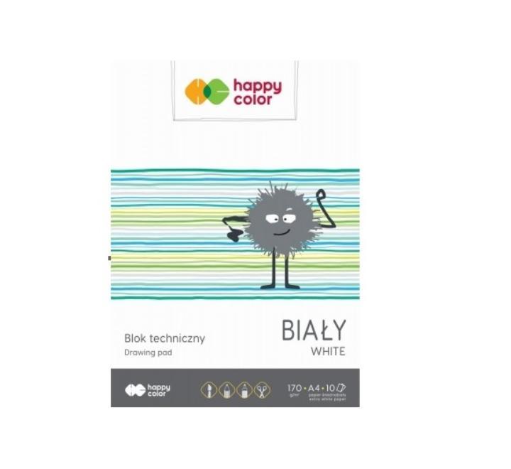 A4-es rajzfüzet, 10 lap, 170 g, Happy Color