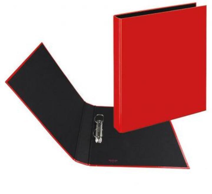Gyűrűskönyv A5 2 gyűrűs Daco piros