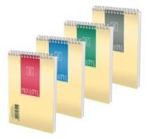 Bloc notes spirala A7 60 file, velin