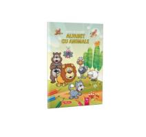 Carte de colorat A4 16 pagini alfabet cu animale