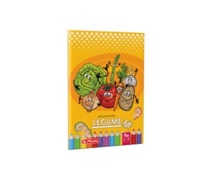 A4-es, 16 oldalas kifestőkönyv zöldségekről