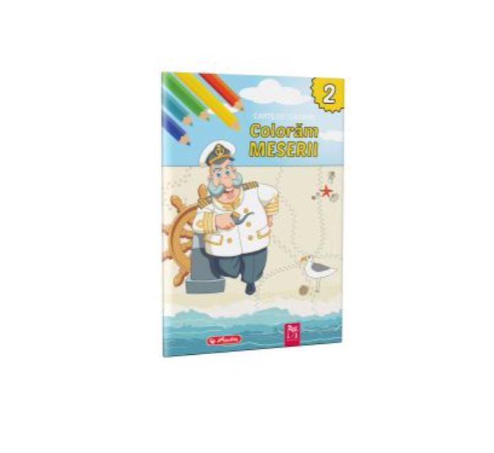 A4-es, 16 oldalas kifestőkönyv: szakmák